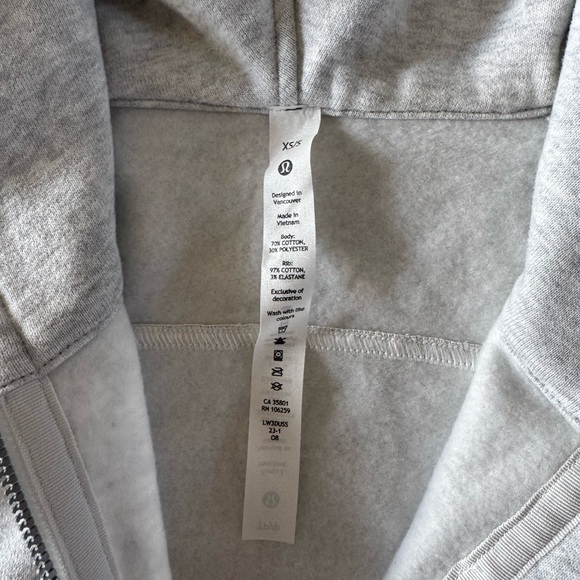 Lululemon Scuba Oversized Half-Zip Hoodie — SIZE XS/S - Picture 3 of 5